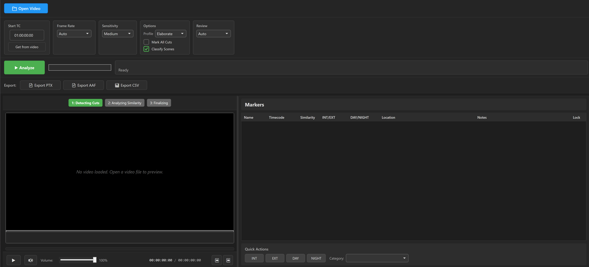 SceneSense - Video Analysis